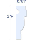 panel molding dimensions