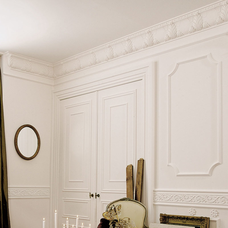 architectural details; Luxury interior design with classic moldings; Wall decor ideas; interior design inspiration
